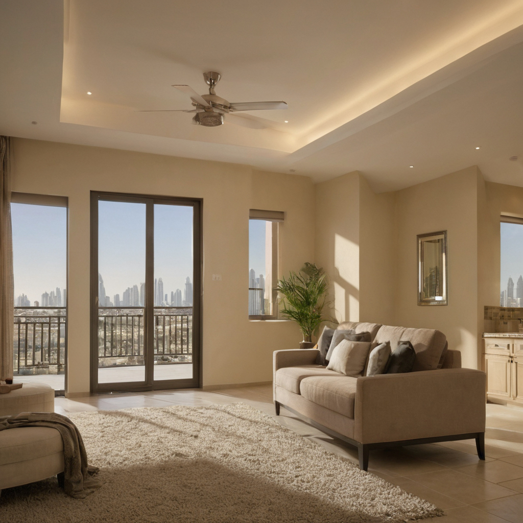 What must a Dubai apartment lighting brief specify before fixtures are approved editorial visual